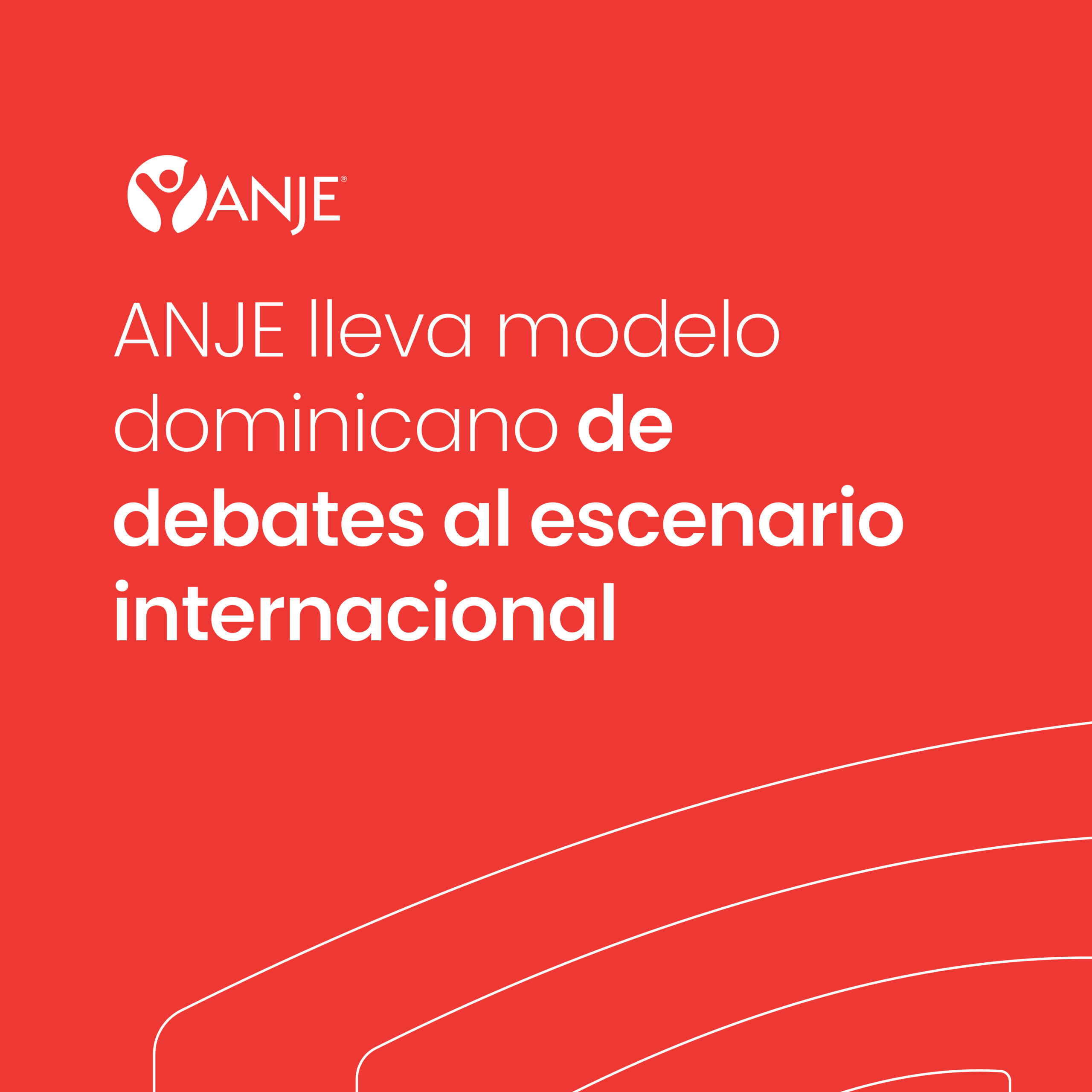 ANJE lleva modelo dominicano de debates al escenario internacional